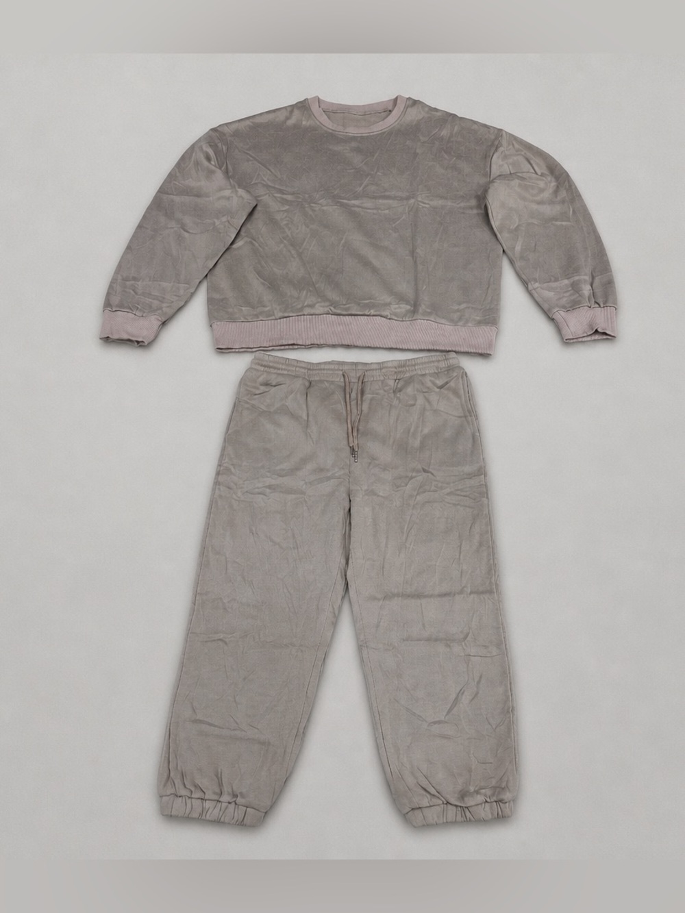 Women’s Loungewear Set Relaxed Fit Top and Joggers Pants Size XL